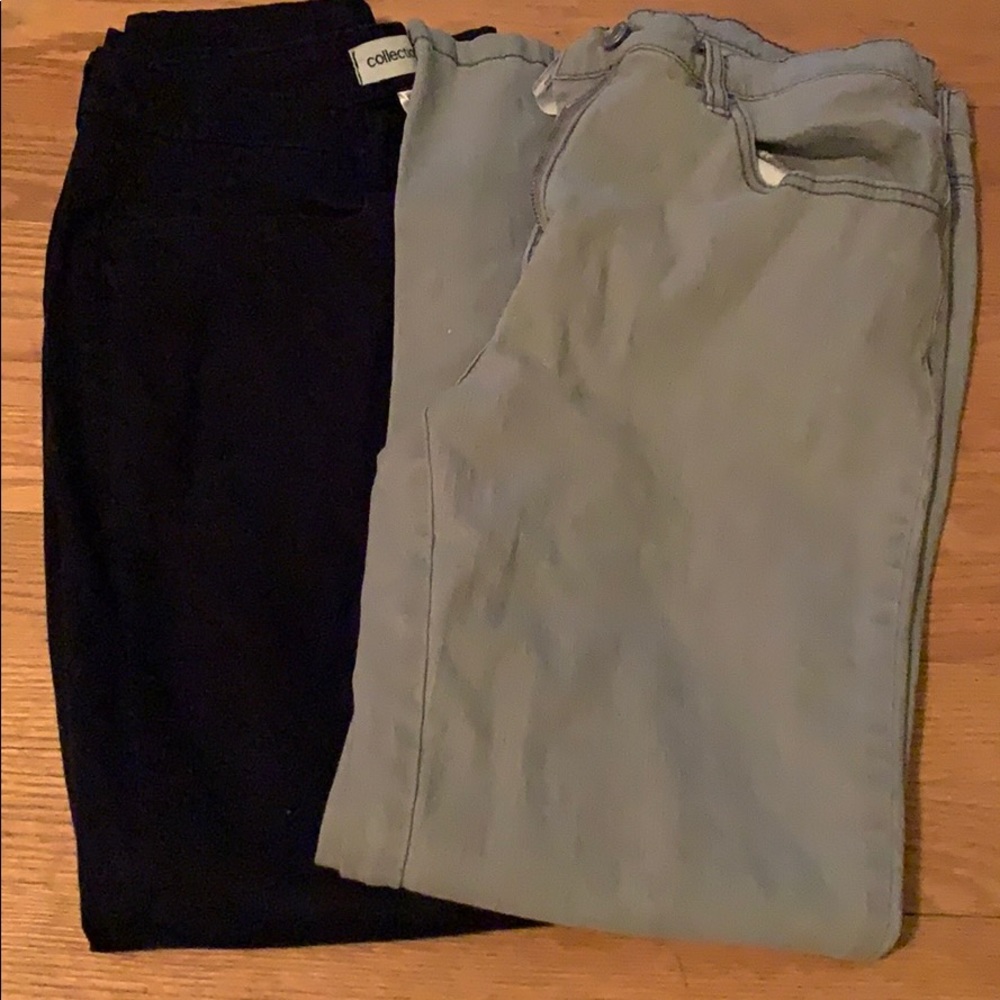 2 pair of Creation L pants - sz  10 petite